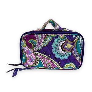 Vera Bradley Travel Makeup Brush Bag Case